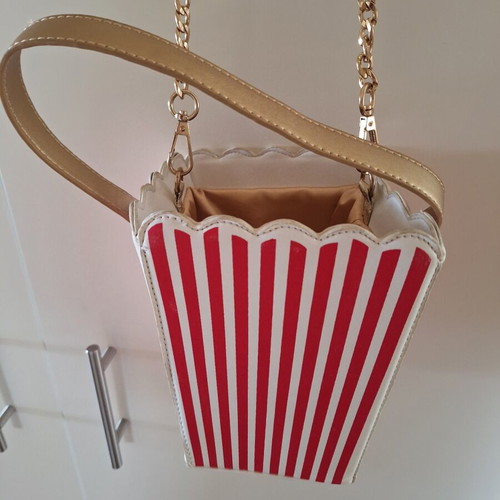 Kate Spade shoulder bag like new, white and red