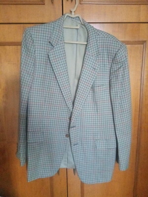 Burberry jacket multicolored, like new, size XL