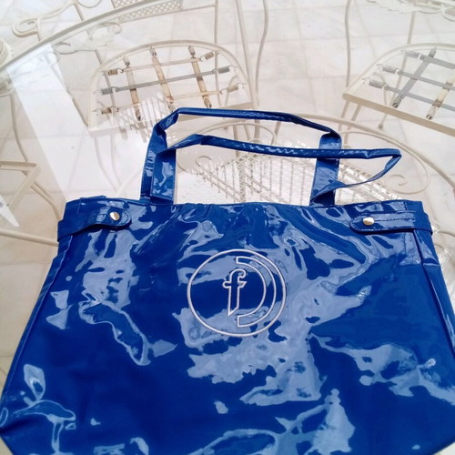 Blue new handbag
