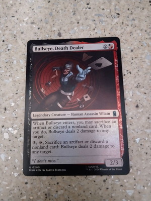 Magic the Gathering Bullseye Death Dealer foil κάρτα καινούργια
