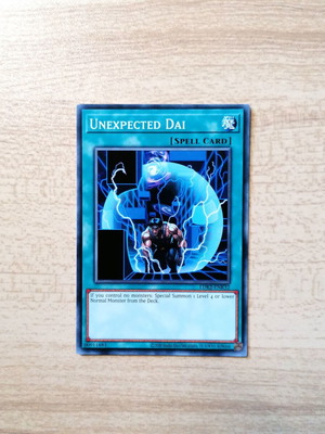 Yu-Gi-Oh! Unexpected Dai Spell Card near mint