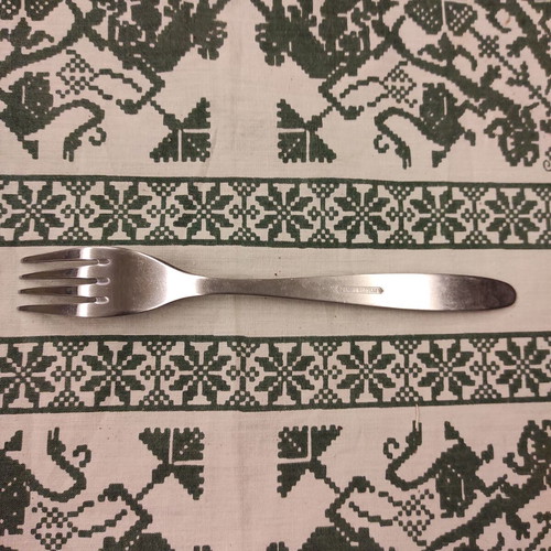 Inox Cosmos Rostfrei forks used, 20 cm, set of 10