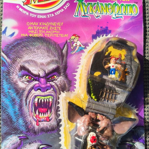 Mighty Max 1993 Werewolf MOC vintage new