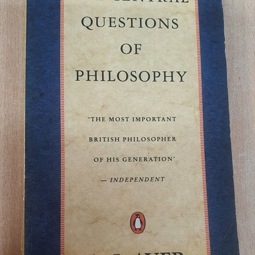 The Central Questions of Philosophy by A.J. Ayer used, English