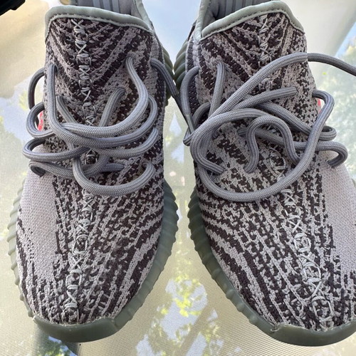 Yeezy SPLY-350 Adidas casual shoes like new, size 38.5, grey