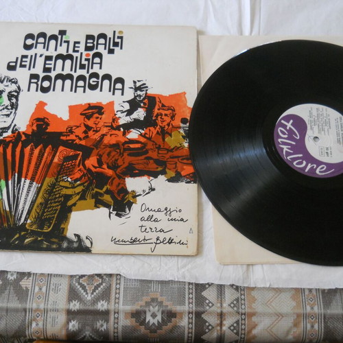 Umberto Bettini Canti E Balli Dell'Emilia Romagna LP used