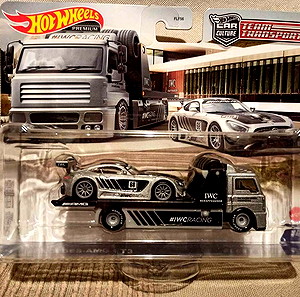 Hot Wheels Team Transport '16 Mercedes-AMG GT3 Fleet Street Car Culture A