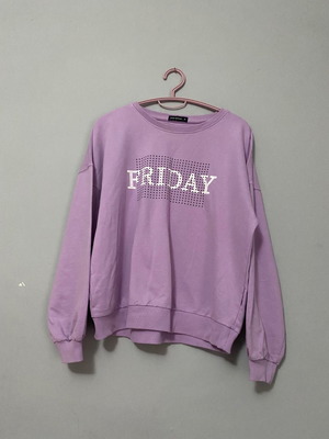 Sweatshirt lilac from Pink Woman size M