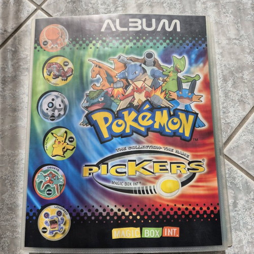 Pokemon collectible caps 213 pieces like new