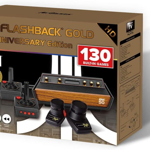 Atari Flashback Gold 50th Birthday Edition console new with 130 games