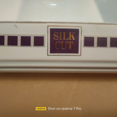 Silk Cut ashtray from the 80s new