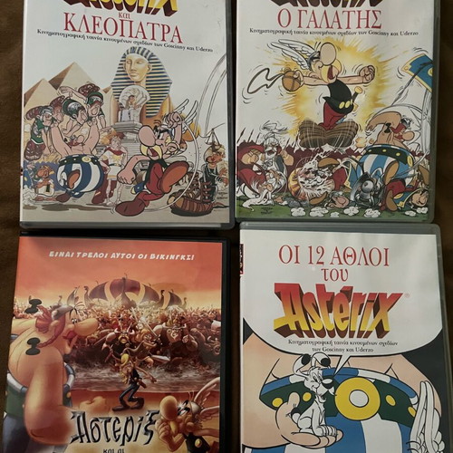 Asterix 4 DVD like new, set