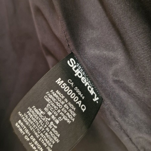 Superdry Premium leather jacket Endurance Edition like new, XXL, black