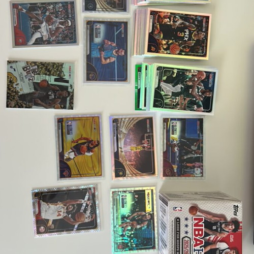 NBA Hoops Cards box of 56, new