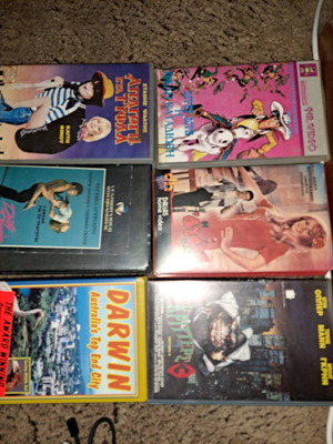 Video cassettes like new, pack of 6 pieces