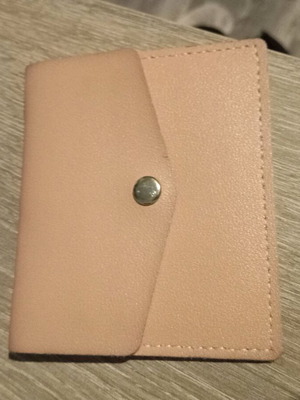 Shein card holder pink like new