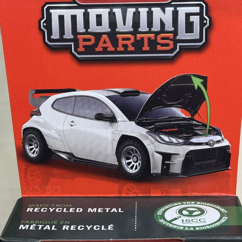 Matchbox Moving Parts 2024 Toyota Yaris GR Rally2 die-cast model new, sealed