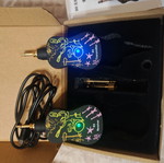 B9 Wireless Guitar System νέα ασύρματη κιθάρα 2.4GHz πομπός και δέκτης