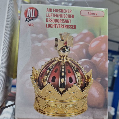Aromatic Crown air freshener with cherry scent new