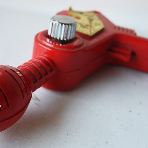 Galaxy 2000 Polfi Toys space gun vintage 70's used
