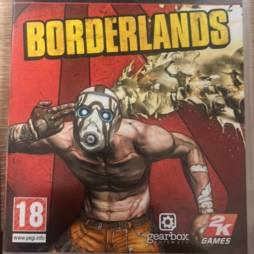 Borderlands PS3 game like new