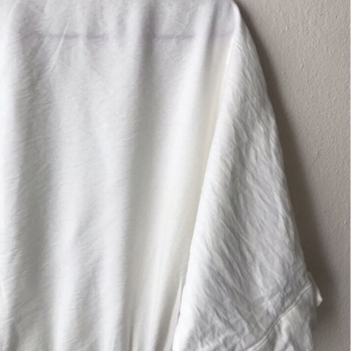 ALE midi dress white new with buttons and belt, size Medium
