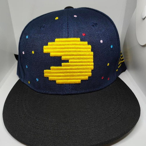 Snapback Pac Man Vintage Retro Hat like new