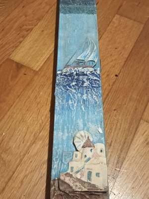 Handmade wooden box like new for candle and other uses