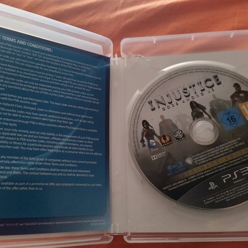 Injustice Ultimate Edition PS3 μεταχειρισμένο παιχνίδι μάχης
