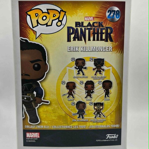 Funko Pop Erik Killmonger Chase No.278 used