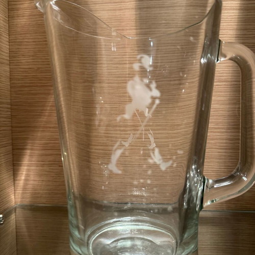 Johnnie Walker collectible pitcher large and heavy, new