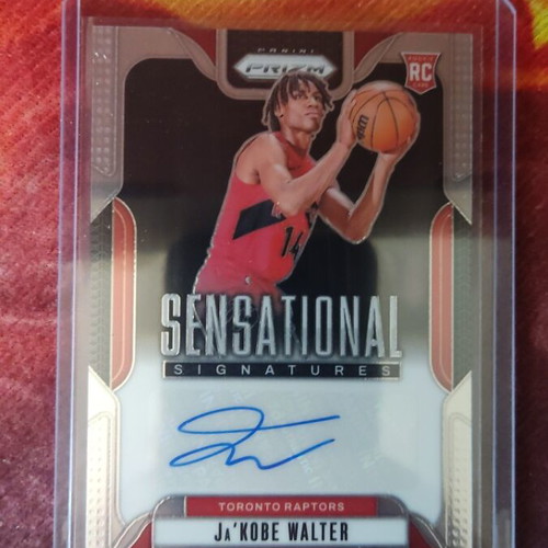2024-25 Prizm Autograph Ja Kobe Walter card like new