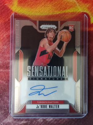 2024-25 Prizm Autograph Ja Kobe Walter card like new