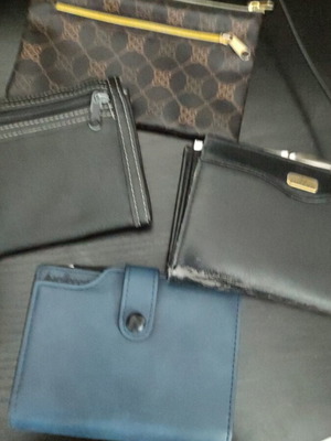 Wallets used for sewing materials or daily use