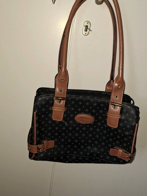Paolo bags shoulder bag black brown like new