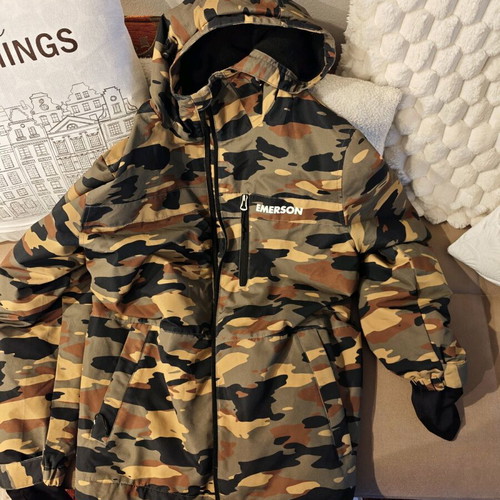 Emerson jacket size large like new with small opening
