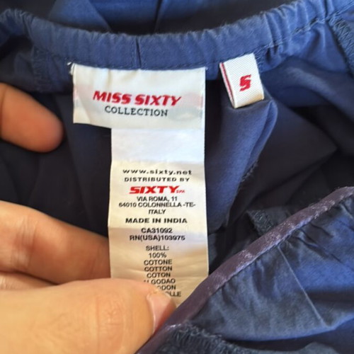 Miss Sixty women's dress size S like new, blue