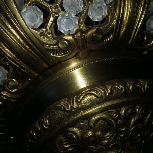 Brass Ceiling Lights set of 2 handmade vintage