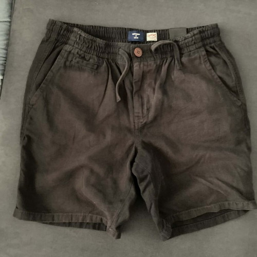 Superdry Bermuda medium black color new