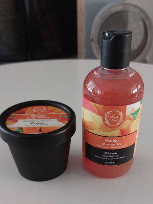 Fresh Line Mango care set with shower gel 300ml and body butter 150ml new