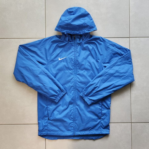 Nike windbreaker jacket packable, blue, size S, like new