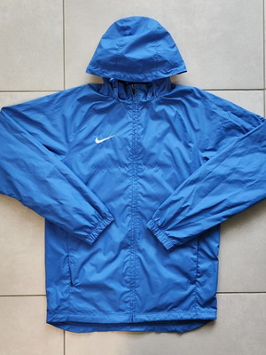Nike windbreaker jacket packable, blue, size S, like new