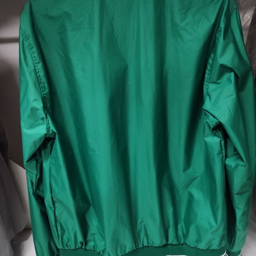 Oxygen men's windbreaker jacket size L new, green and yellow