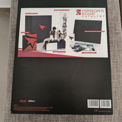Mirror's Edge Catalyst Collector's Edition PS4 new without game