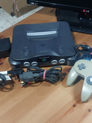 Κονσόλα Nintendo 64 σε άριστη κατάσταση, original χειριστήριο, PAL Ευρώπη