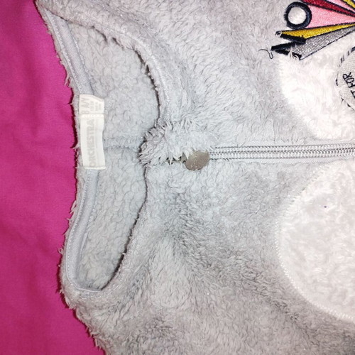 Orchestra onesie pajama No8 like new, warm, gray