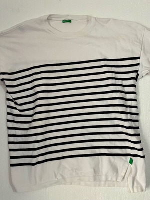 United Colors of Benetton Striped Long Sleeve T-Shirt