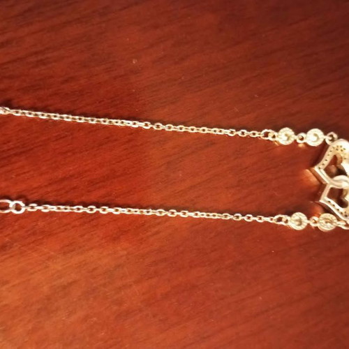 Silver bracelet for women like new, 21cm length