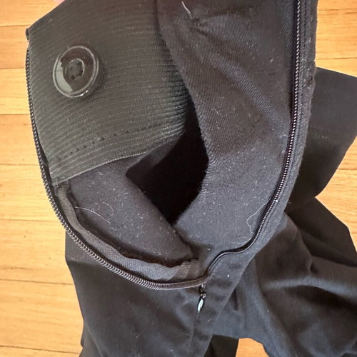 Mango pants black dark large used