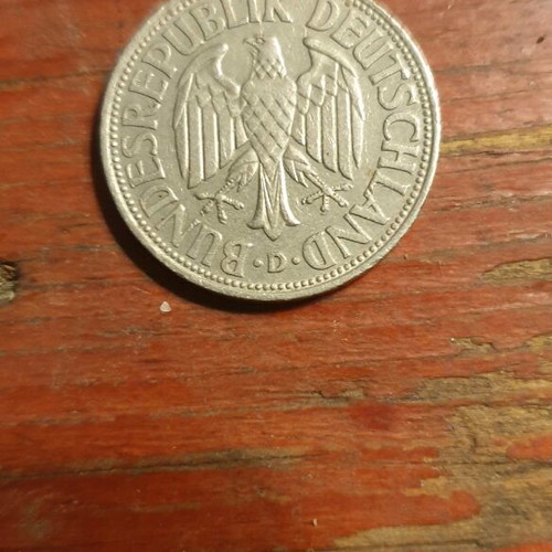 1 Deutsche Mark 1959 used, extra fine
